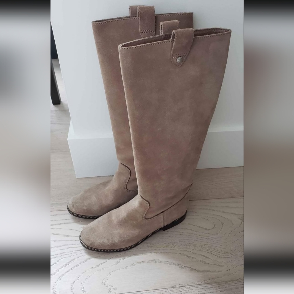 Michael Kors Women's Tan Suede Boots